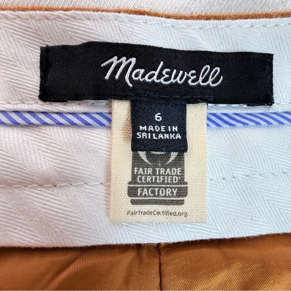 Madewell Women's Brown Wide-Leg Pants - Picture 8 of 12